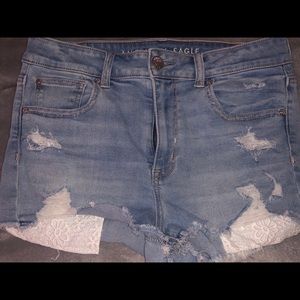 American Eagle Hi-Rise Shortie